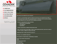 Tablet Screenshot of covadak.be